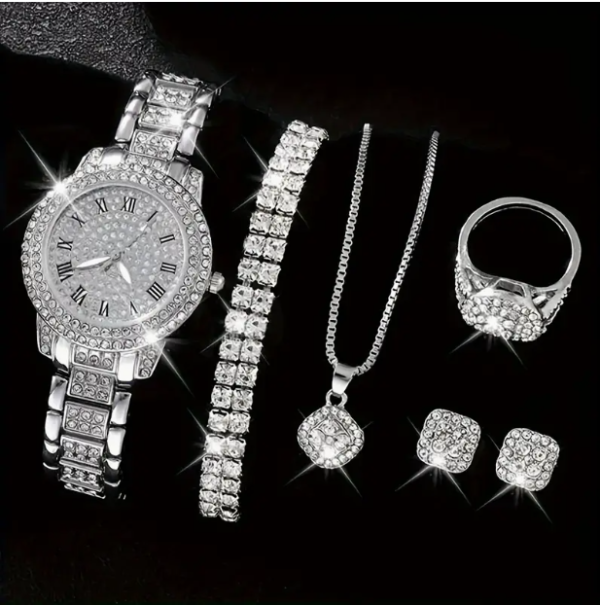 6pcs Elegant Women’s Jewelry Set